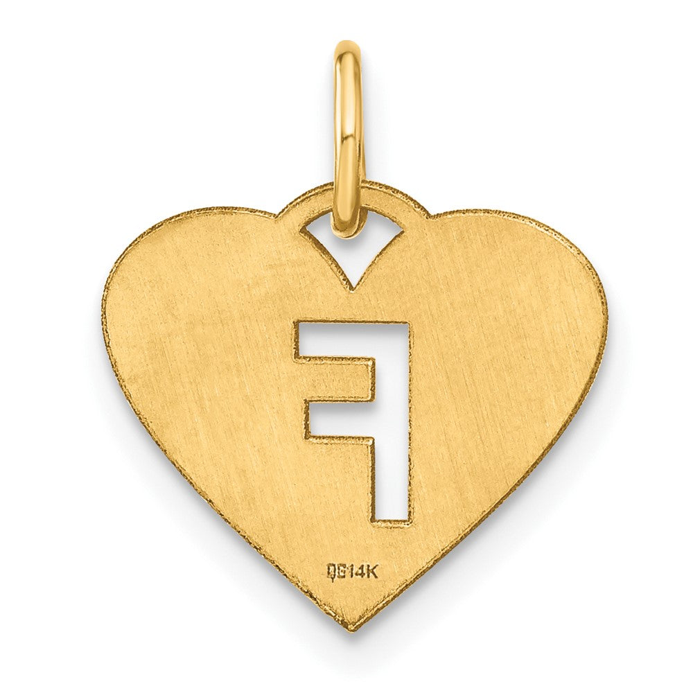 14ky Initial Letter F Initial Charm
