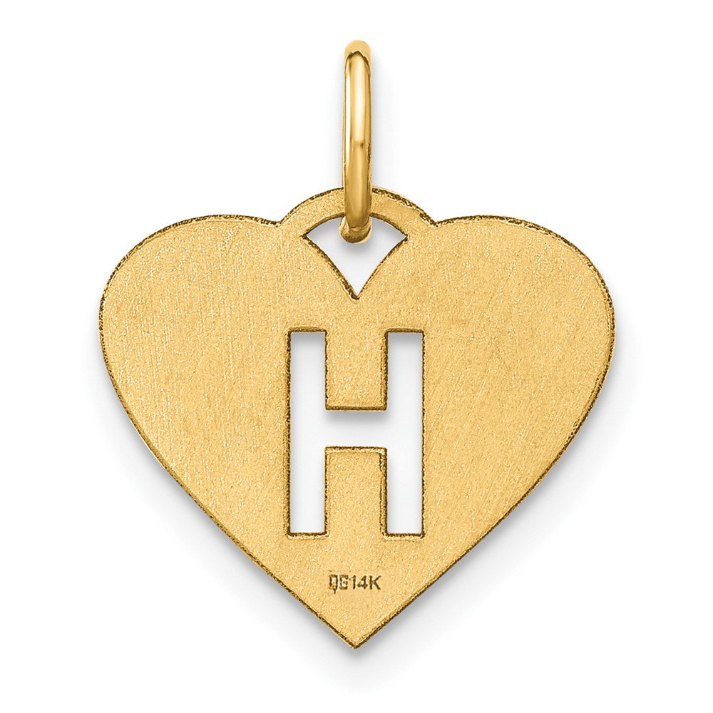 14ky Initial Letter H Initial Charm