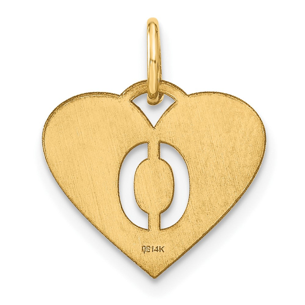 14ky Initial Letter O Initial Charm