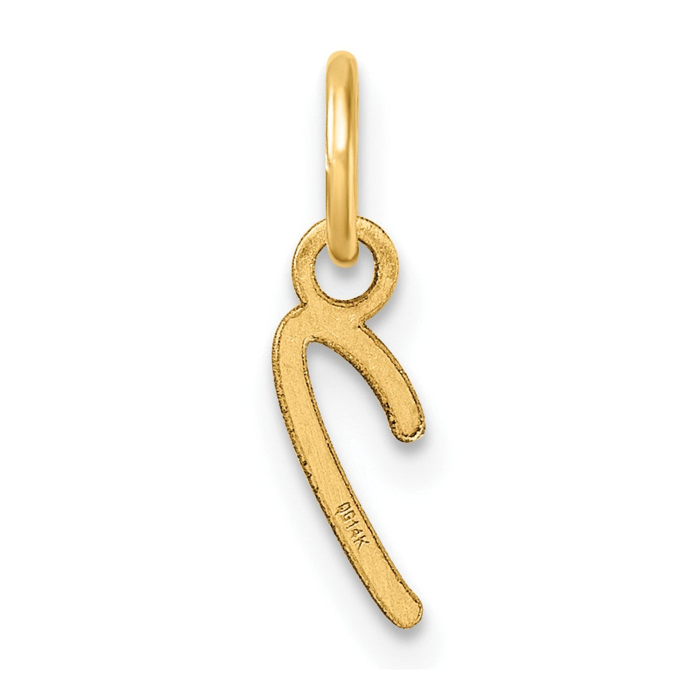 14K Uppercase Letter I Initial Charm