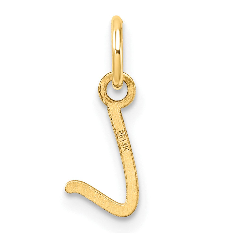 14K Uppercase Letter L Initial Charm