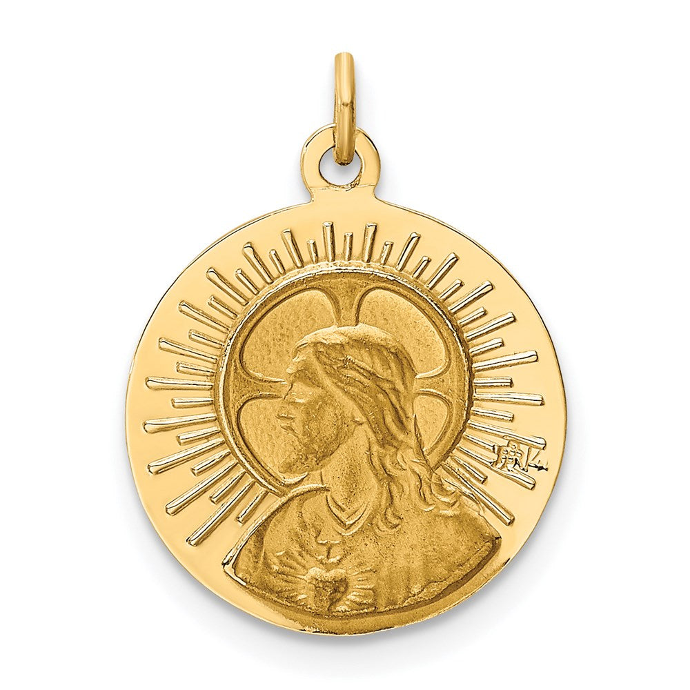14k Matka Boska Medal Charm