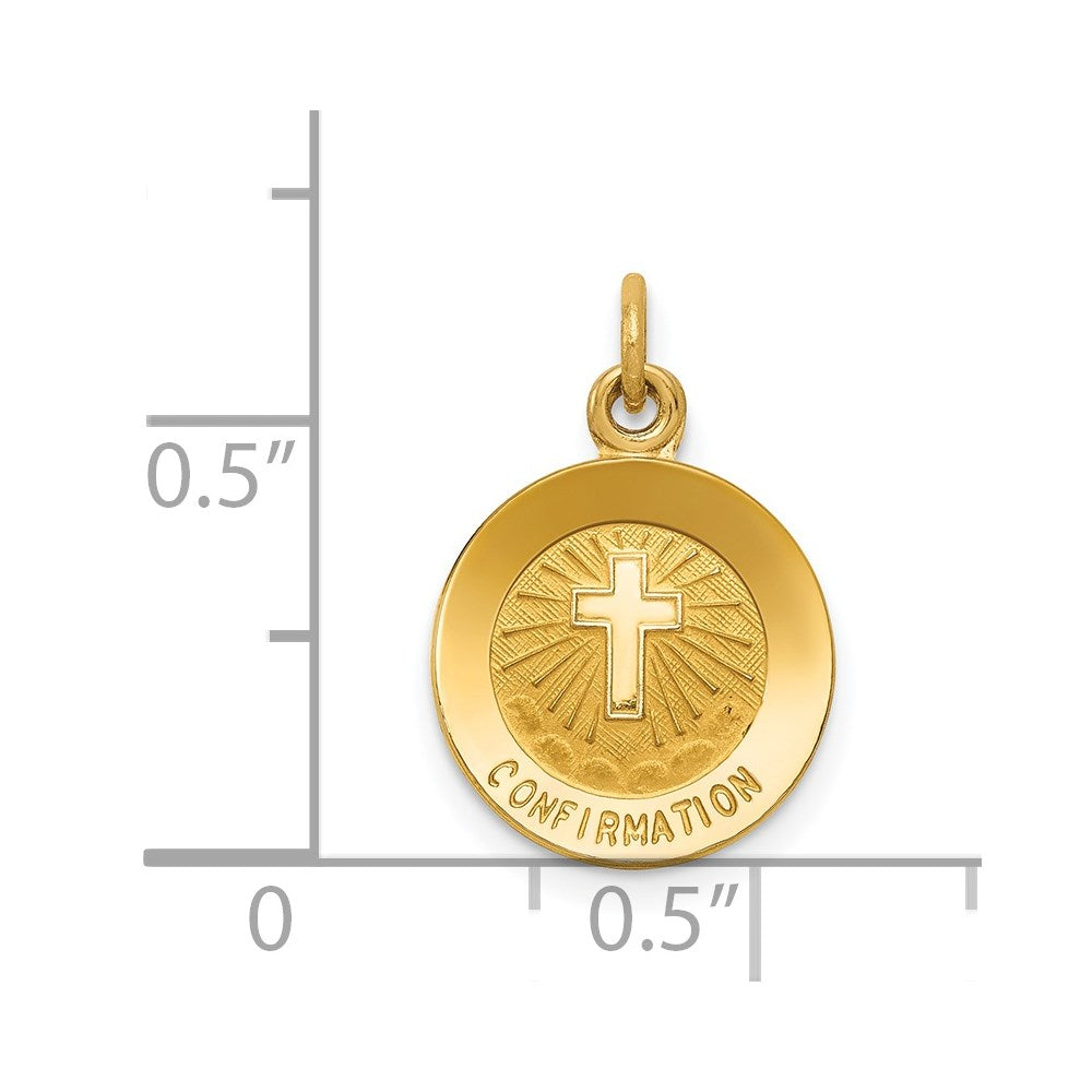 14k Confirmation Charm