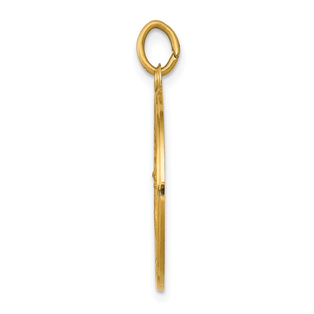 14k Saint John Baptist Medal Pendant