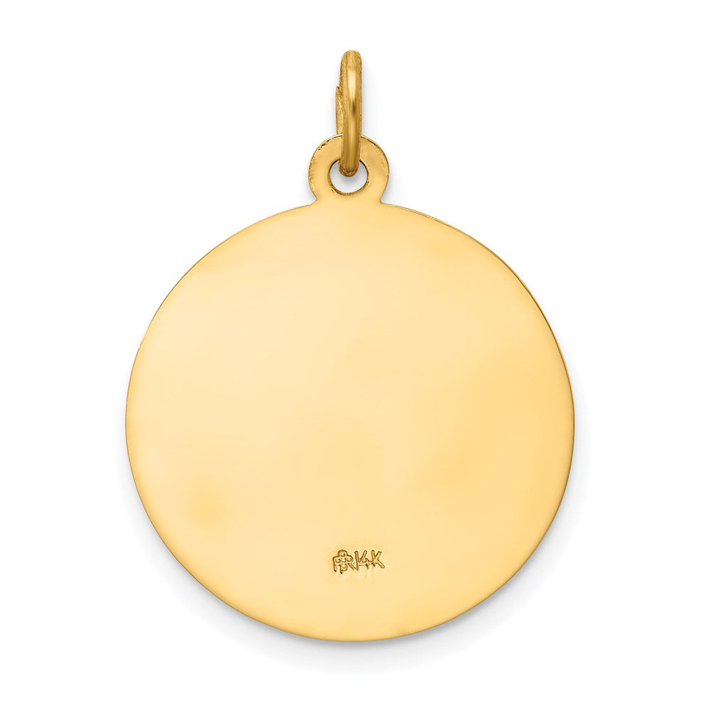 14k Saint Peter Medal Pendant