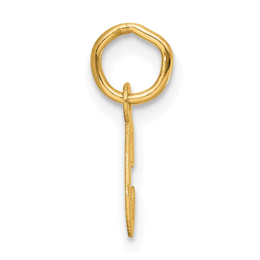 14K Small Script Letter C Initial Charm