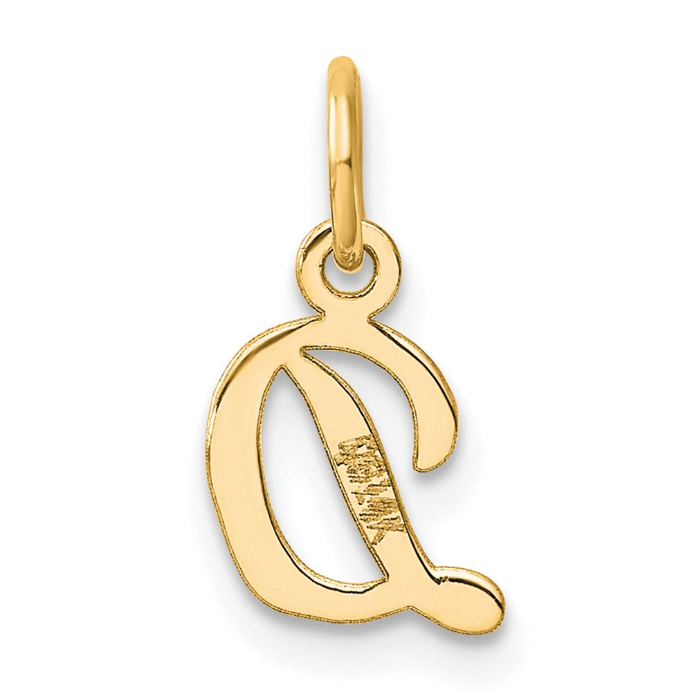 14K Small Script Letter D Initial Charm