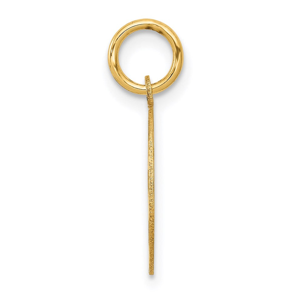 14k Small EMT Medical Charm