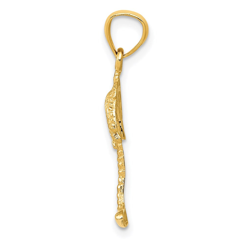 14k Palm Tree Pendant