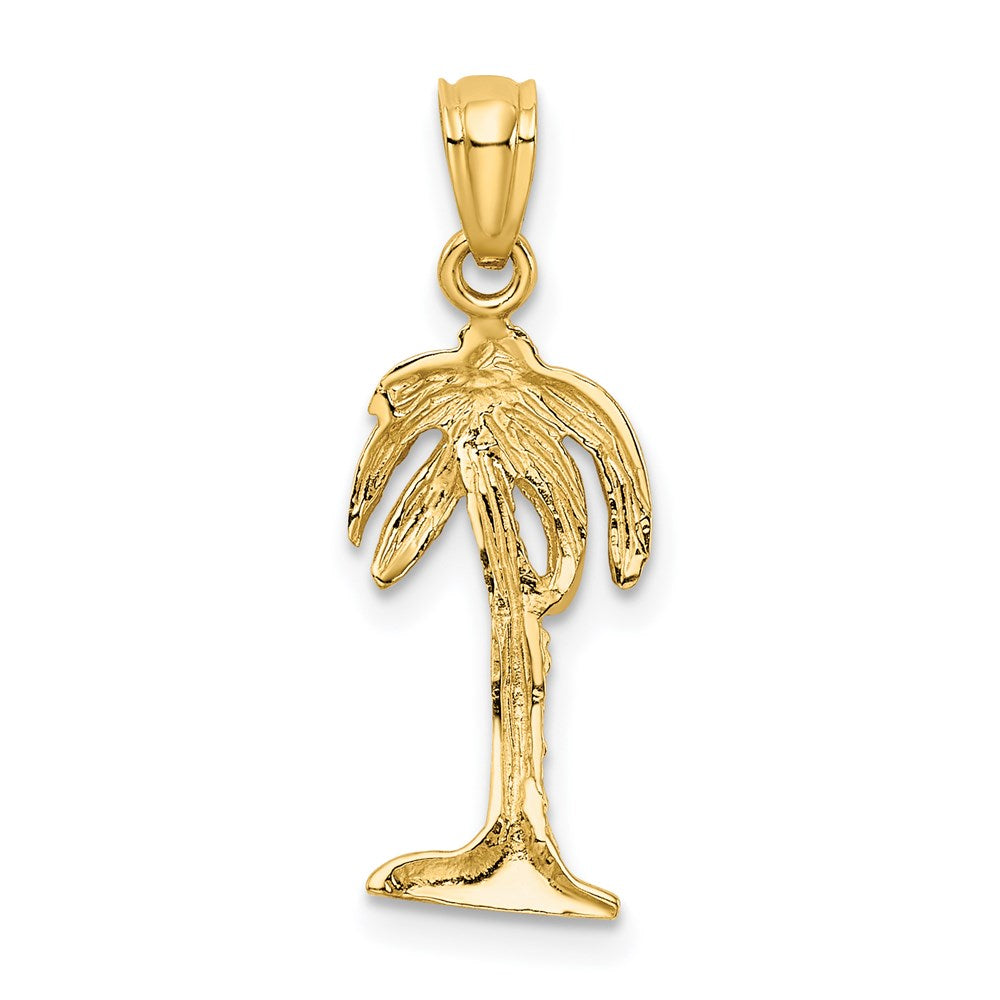 14k Palm Tree Pendant