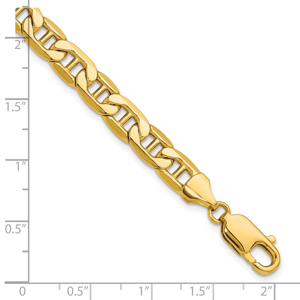 14k 7.0mm Semi-Solid Anchor Chain