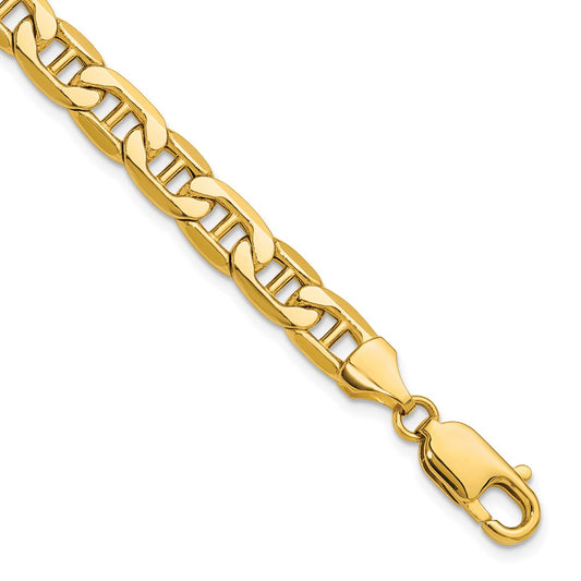 14k 7.0mm Semi-Solid Anchor Chain