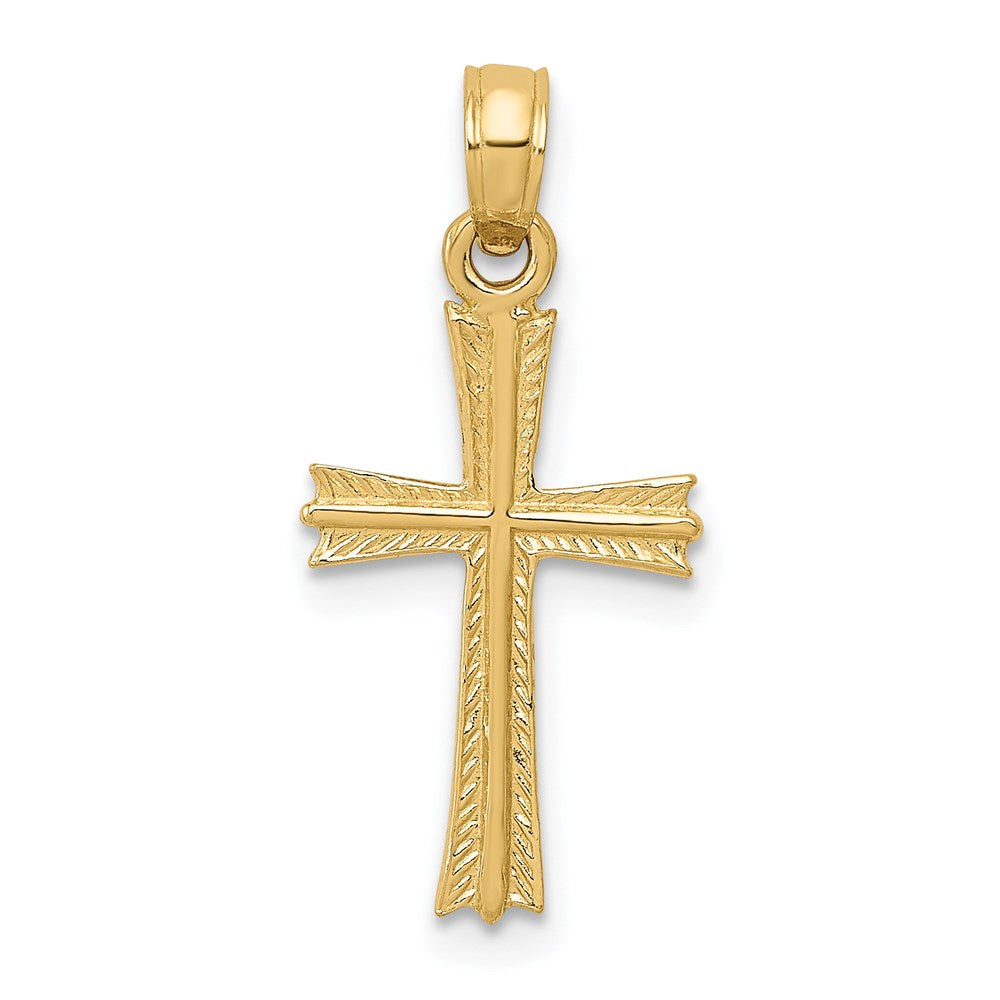 14K Cross Pendant