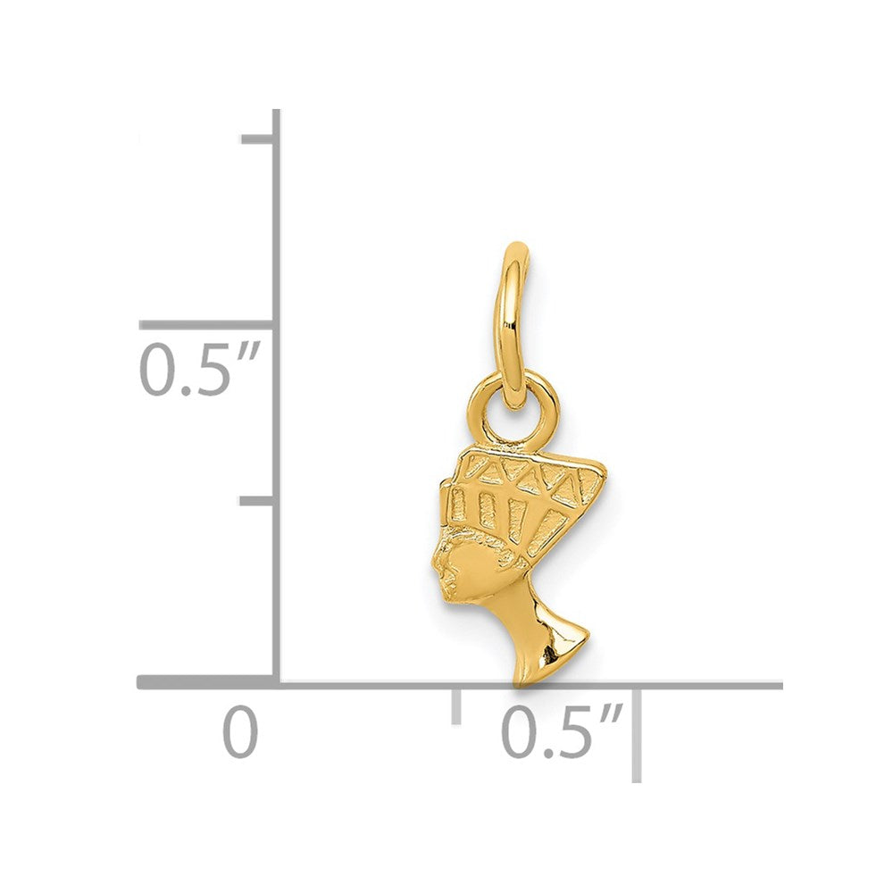 14k Nefertiti Charm