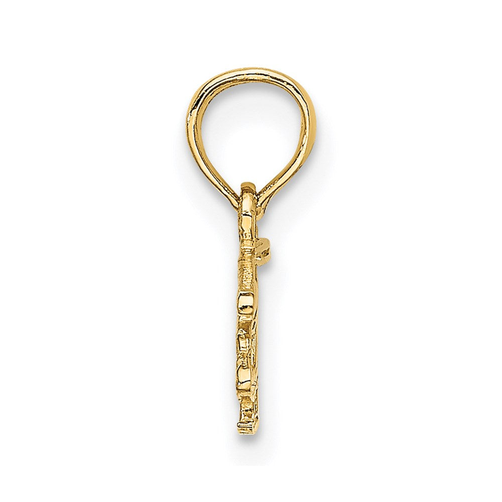 14k Helicopter Charm