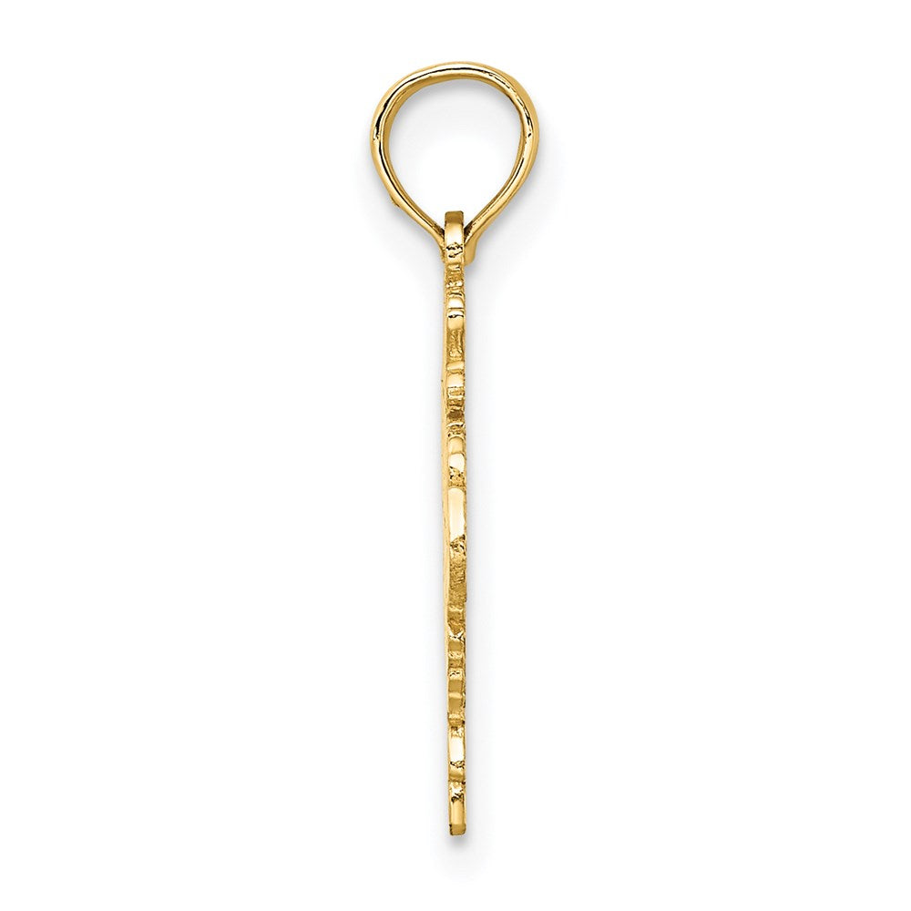 14K 100% SCORPIO Zodiac Charm