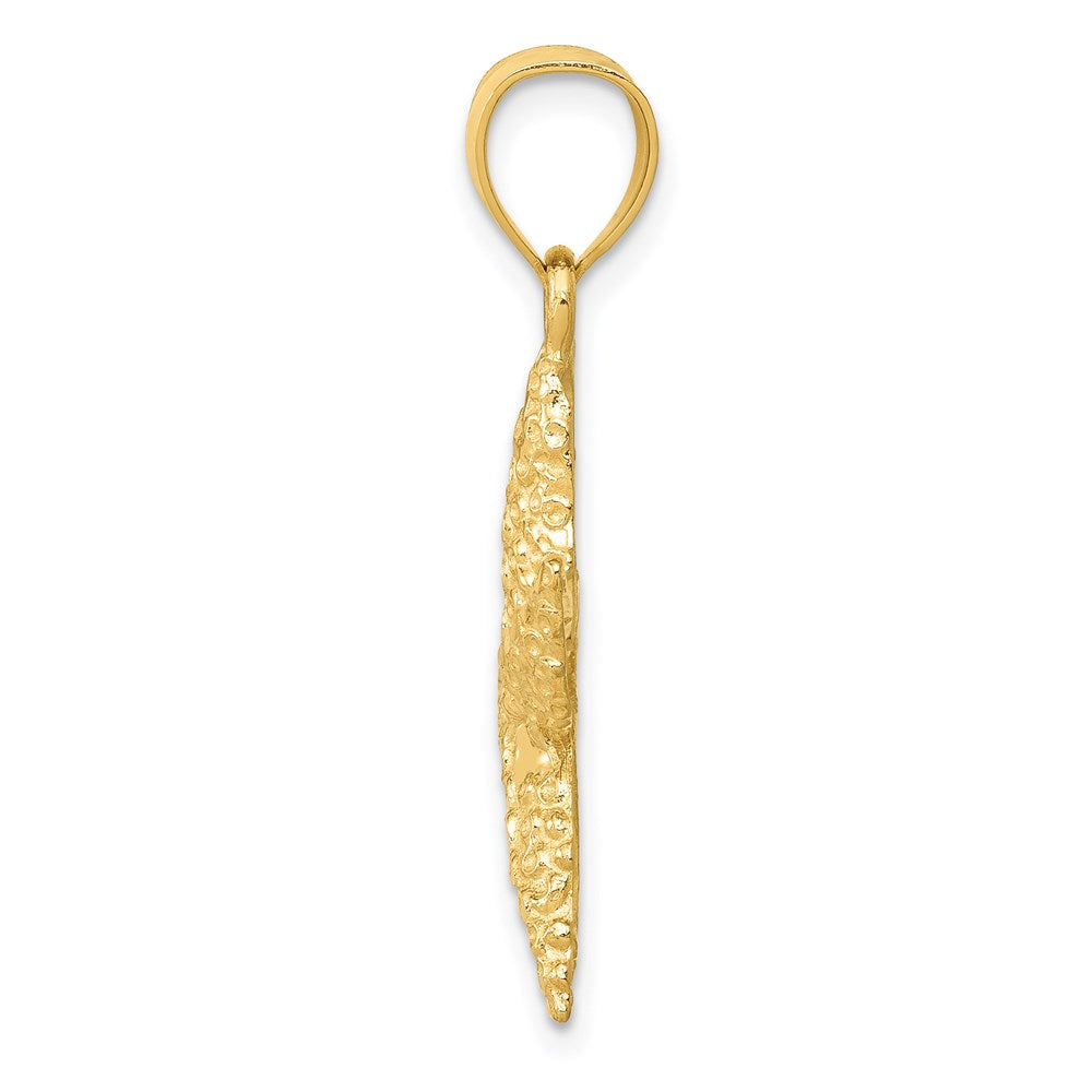 14K Starfish Pendant