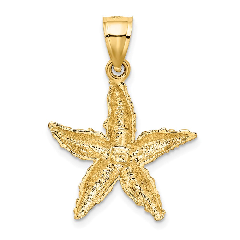 14K Starfish Pendant