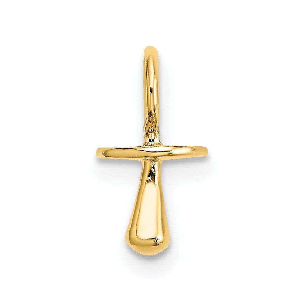 14K Gold Polished 3-D Pacifier Charm