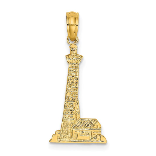 14K Lighthouse w/ Building Charm