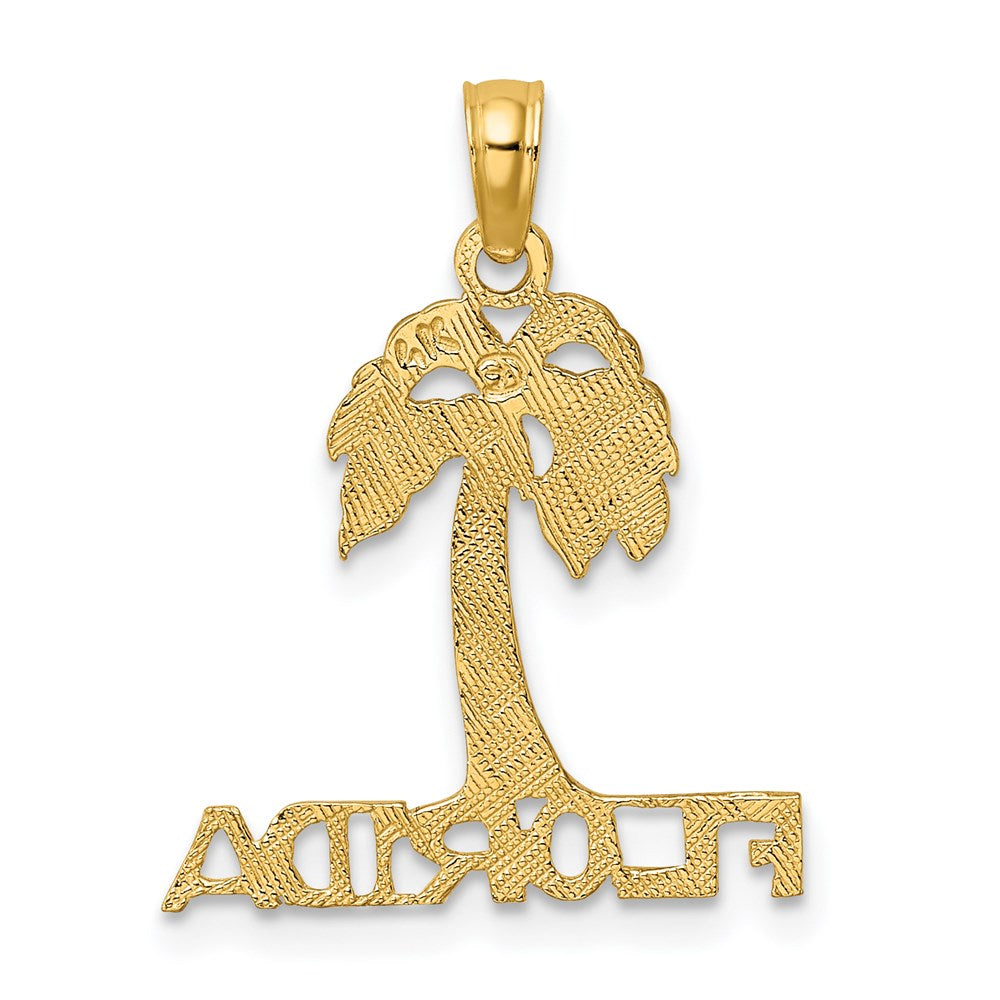 14K FLORIDA Palm Tree Charm