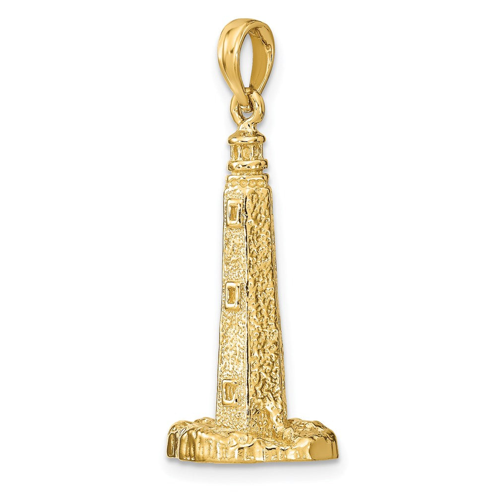 14K 3-D Cape Henlopen Lighthouse, De Charm