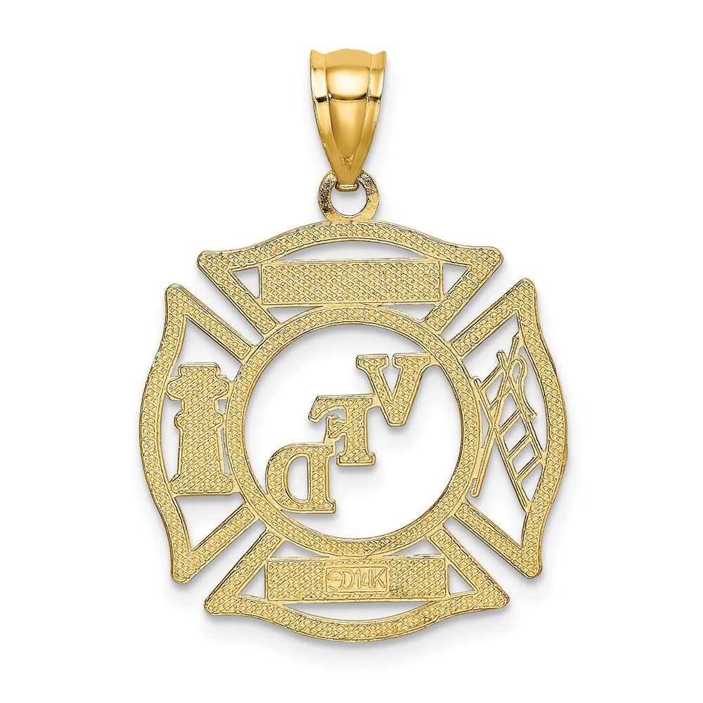 14K VFD DWIGHT MEMBER In Shield Charm