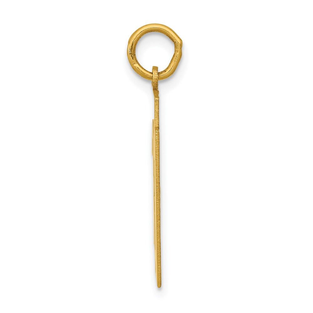 14k Medium Polished Number 31 Charm