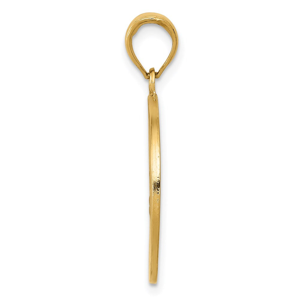 14k Saint Joseph Medal Pendant