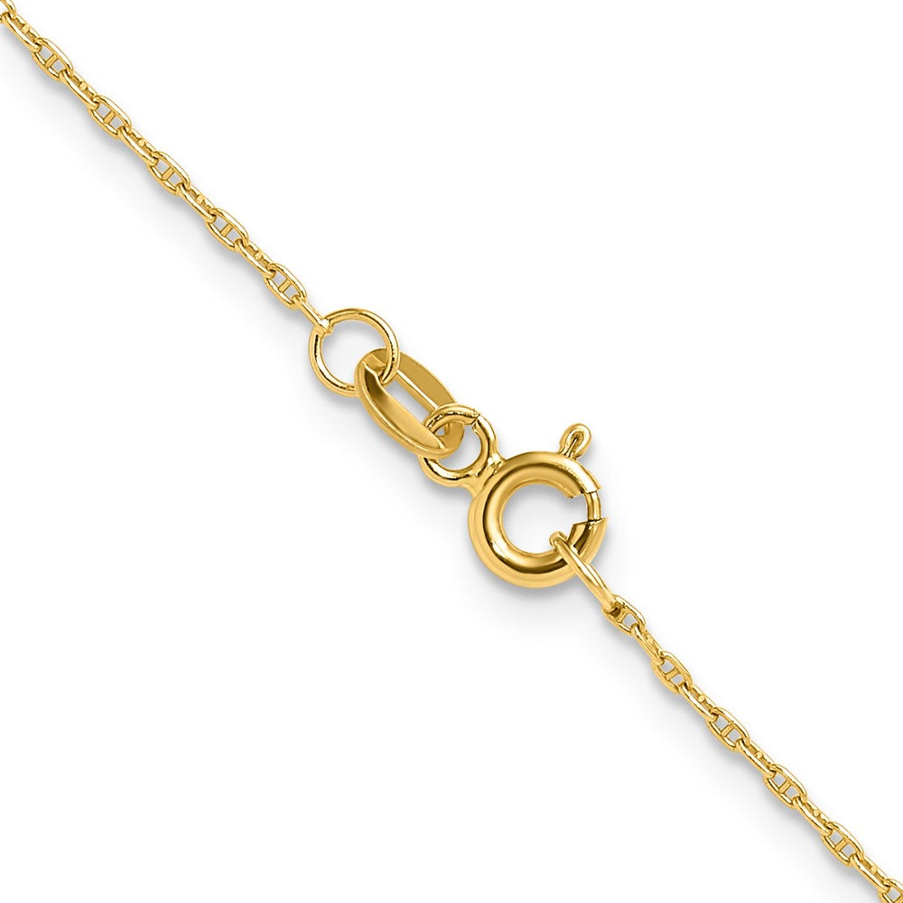 14k 1.05mm Mariners Link Chain