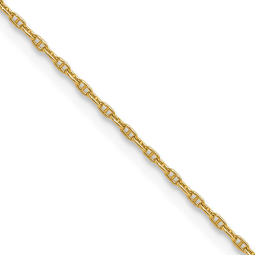 14k 1.05mm Mariners Link Chain