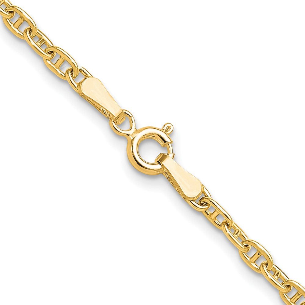 14k 3.0mm Mariners Link Chain