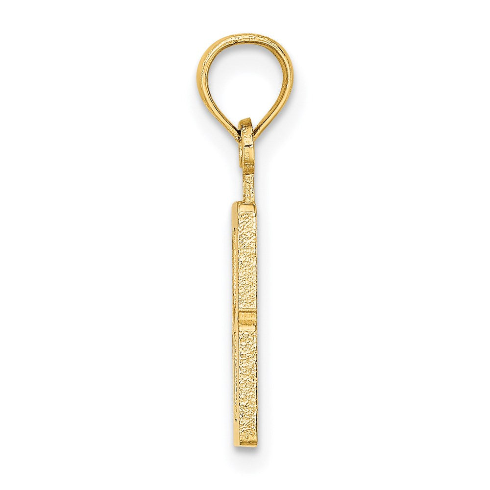 14k Polished Number 8 Pendant