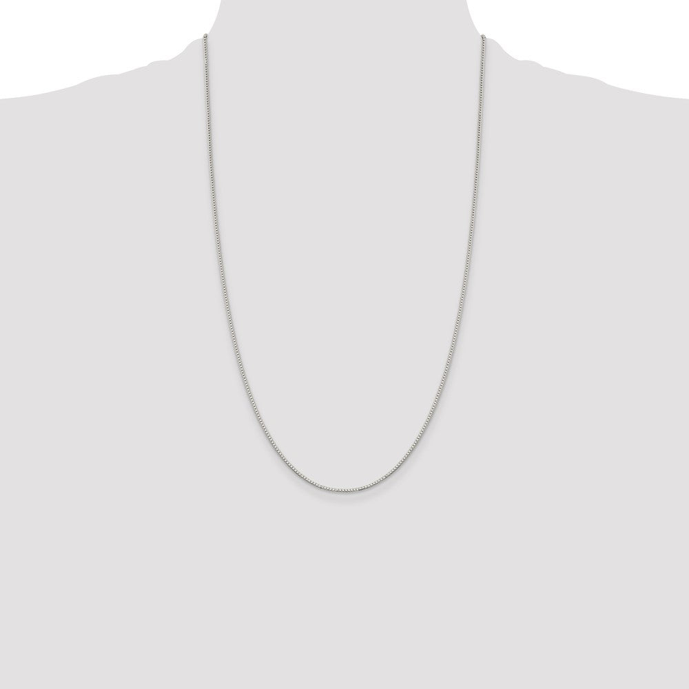 Sterling Silver 1.1mm Box Chain
