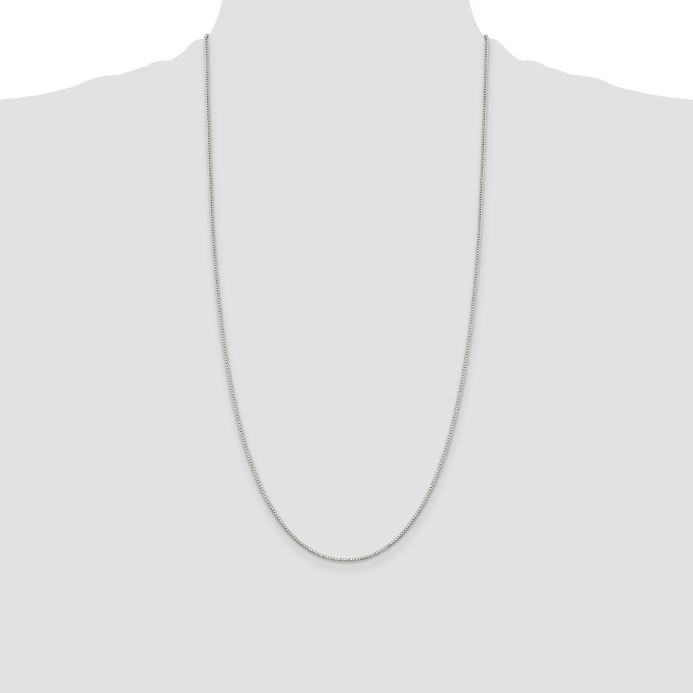 Sterling Silver 1.1mm Box Chain