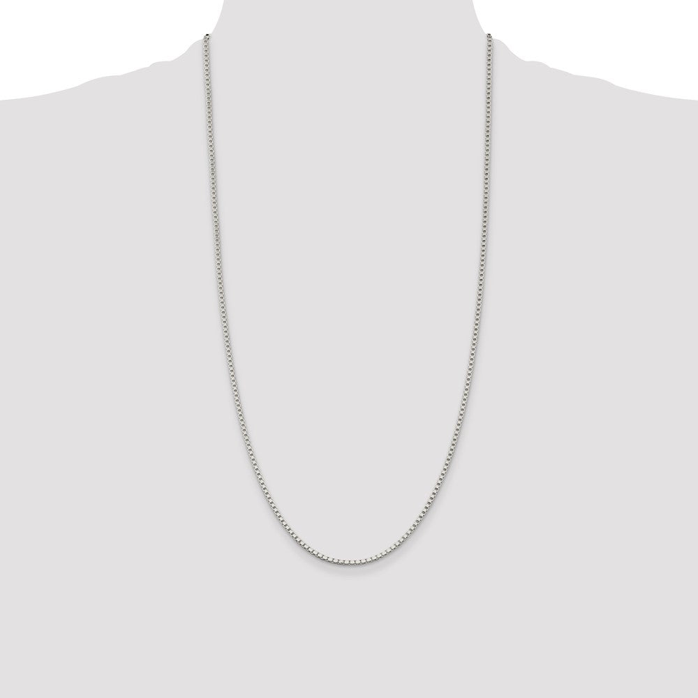Sterling Silver 2mm Box Chain
