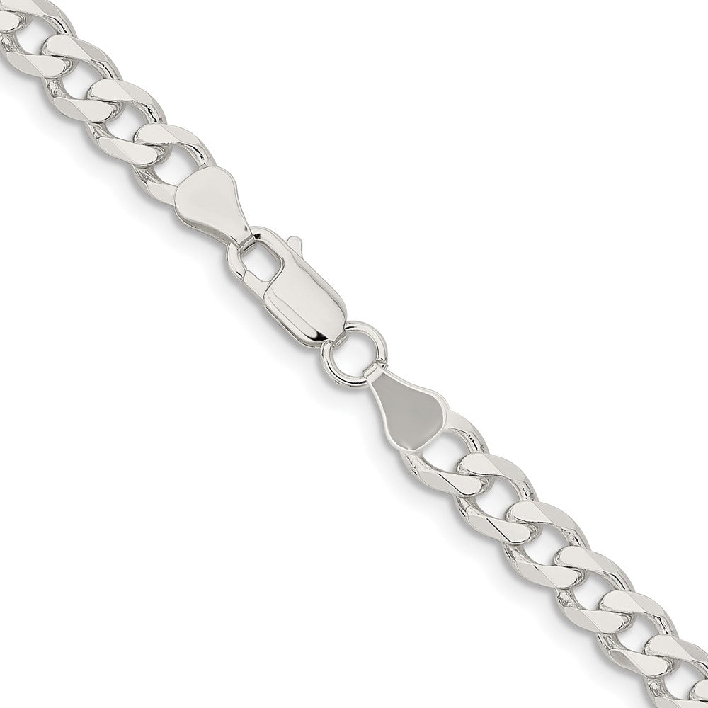 Sterling Silver 7mm Curb Chain