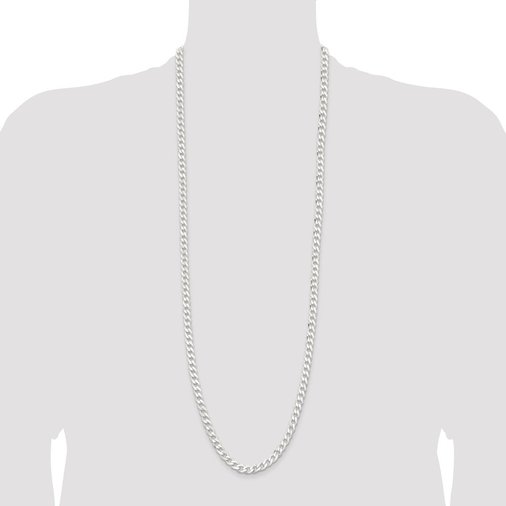 Sterling Silver 7mm Curb Chain