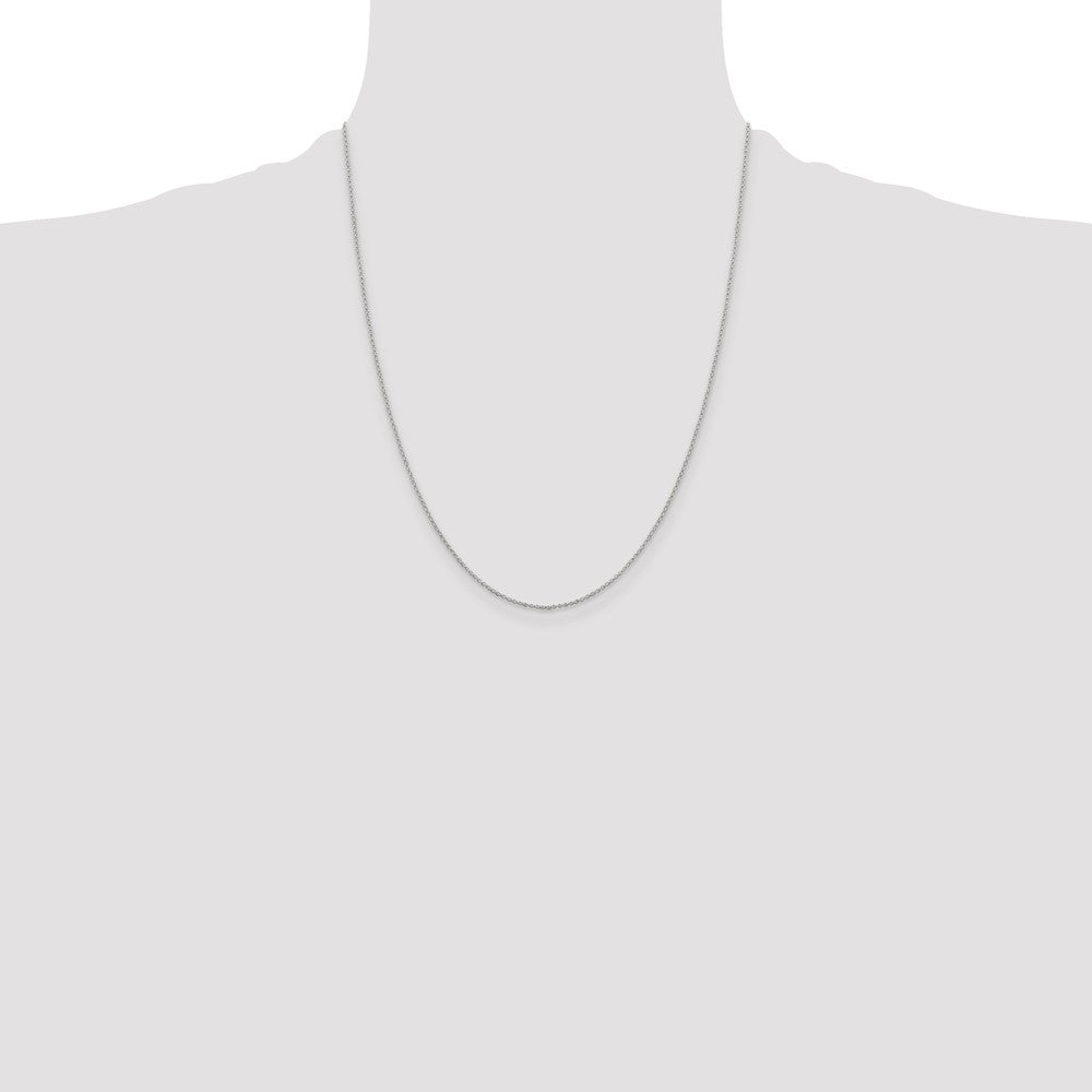 Sterling Silver 1.1mm Rolo Chain