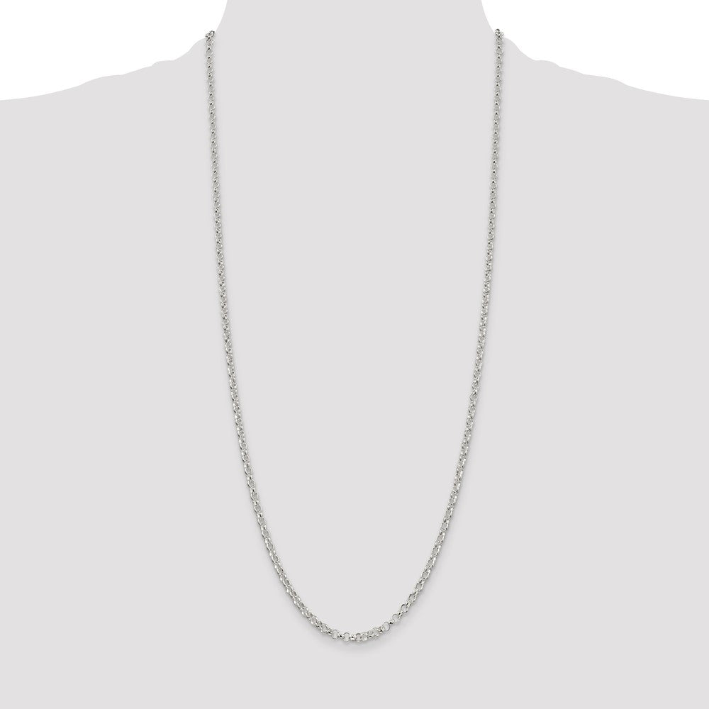 Sterling Silver 3mm Rolo Chain