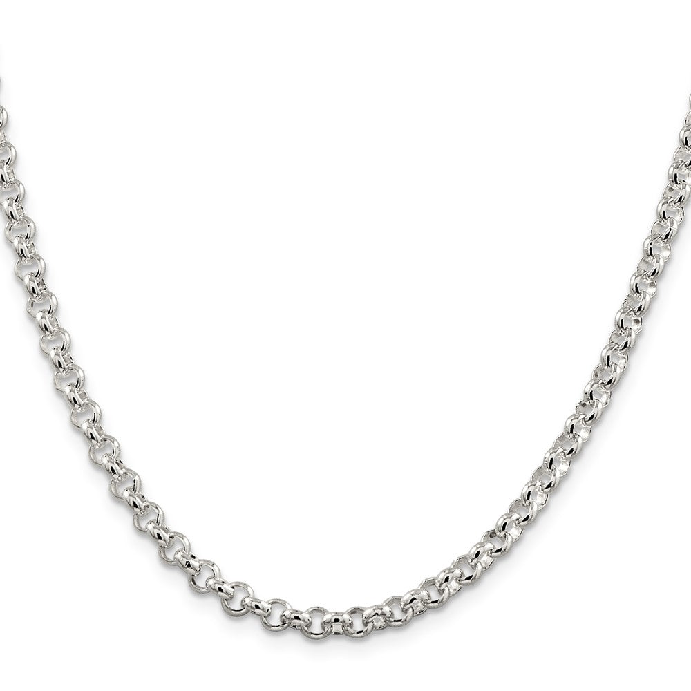 Sterling Silver 4.75mm Rolo Chain