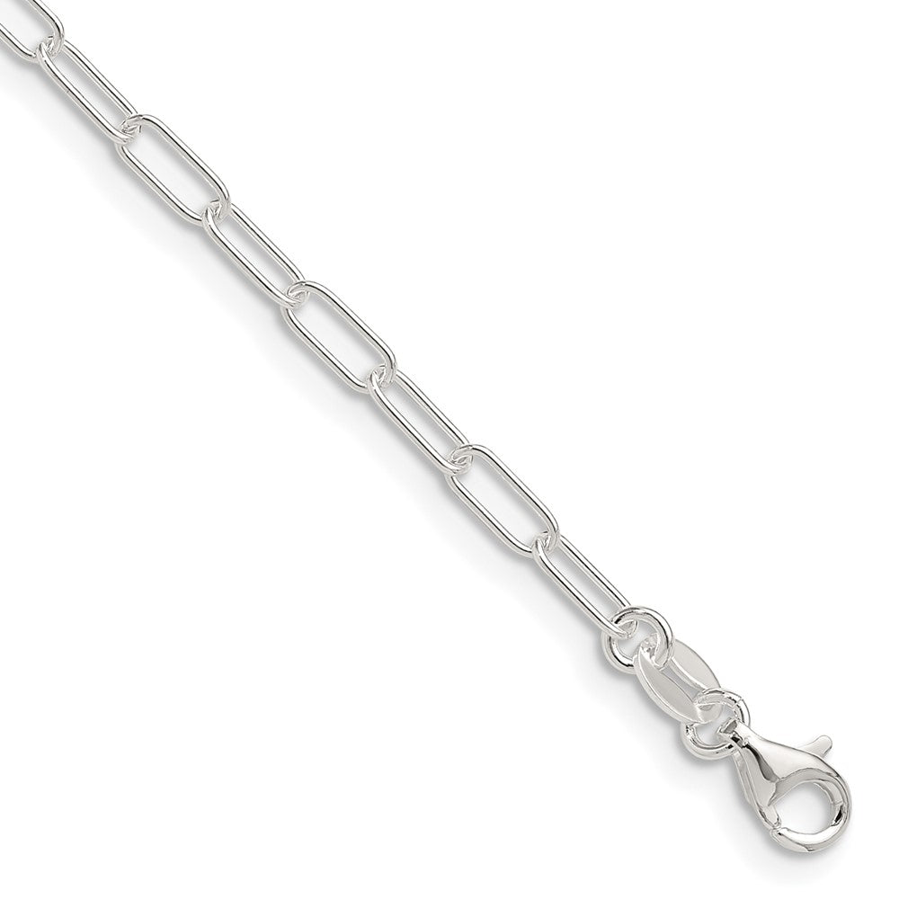 Sterling Silver Polished 2.5mm Paperclip Chain