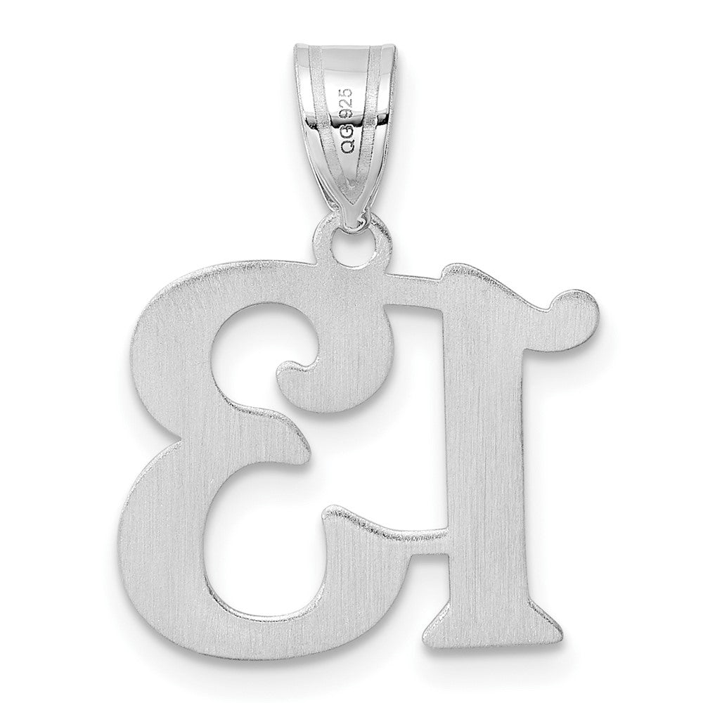 14kw Polished Number 13 Pendant