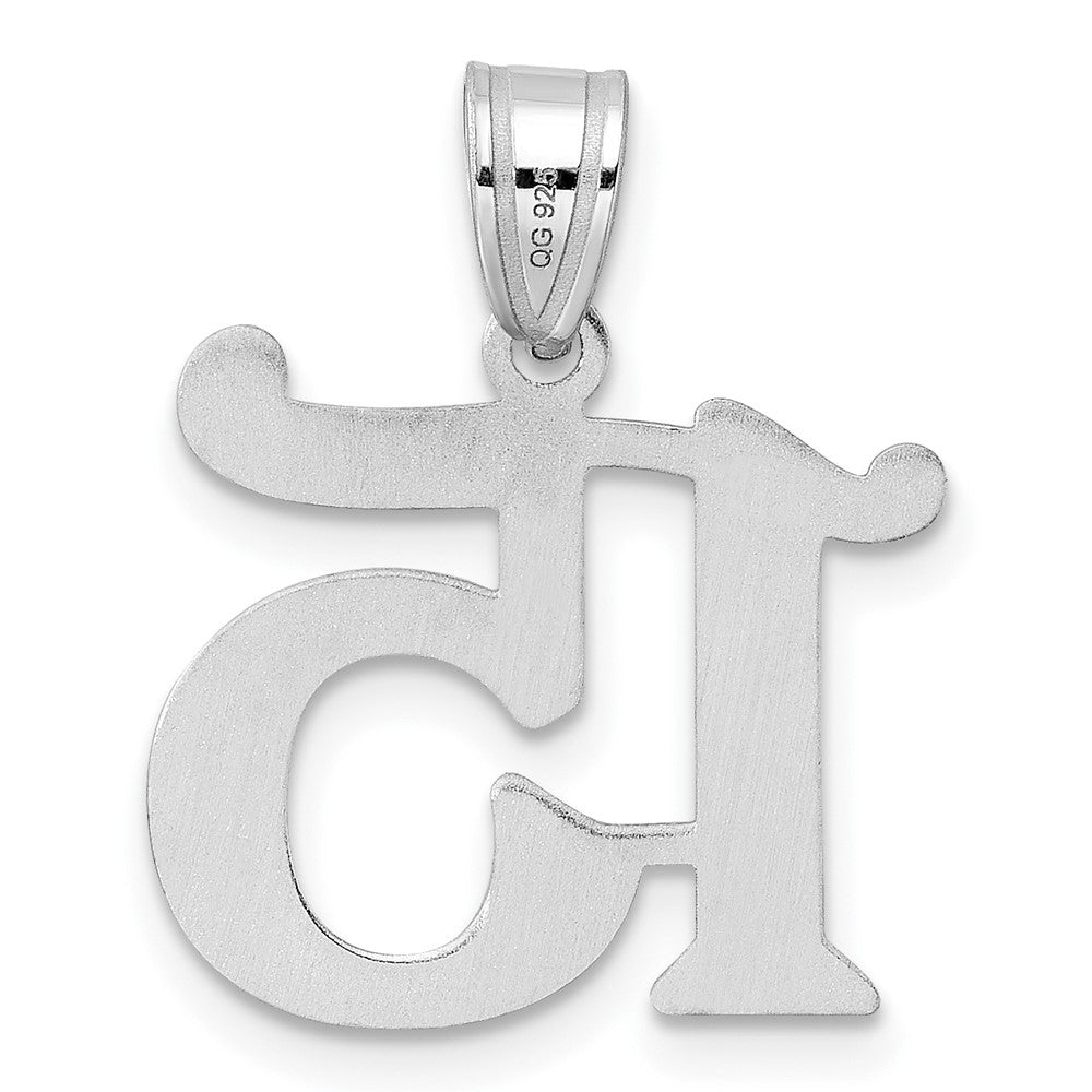 14kw Polished Number 15 Pendant