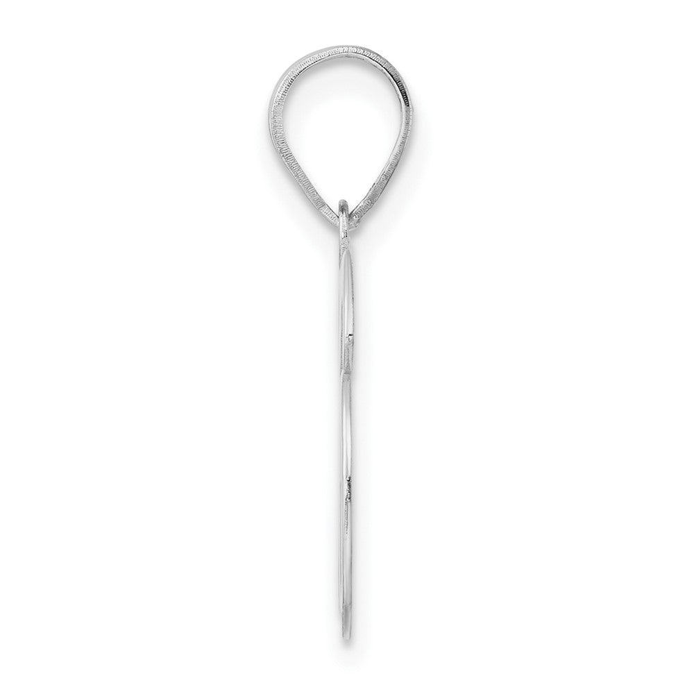 14kw Polished Number 36 Pendant