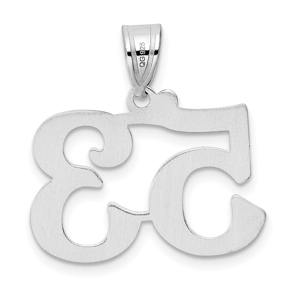14kw Polished Number 53 Pendant