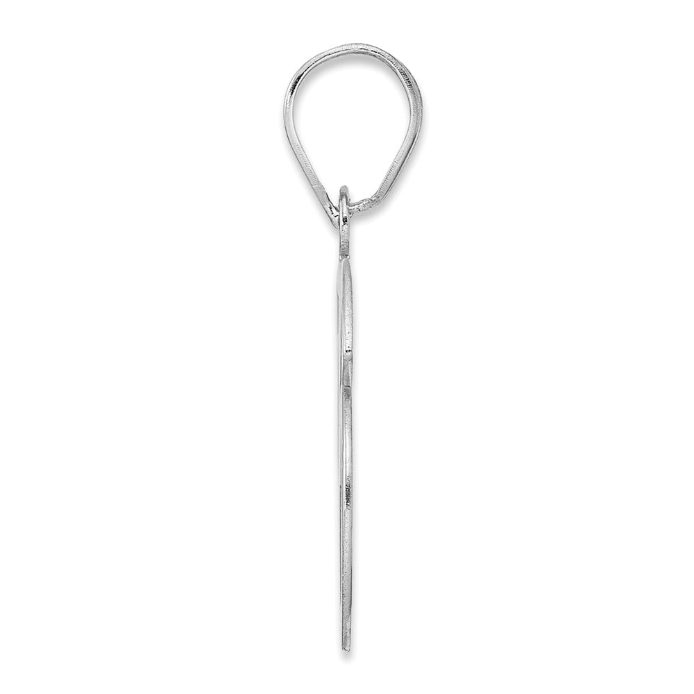 14kw Polished Number 56 Pendant