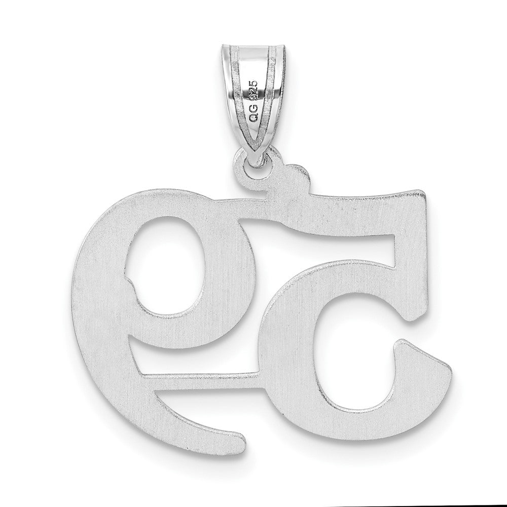 14kw Polished Number 59 Pendant