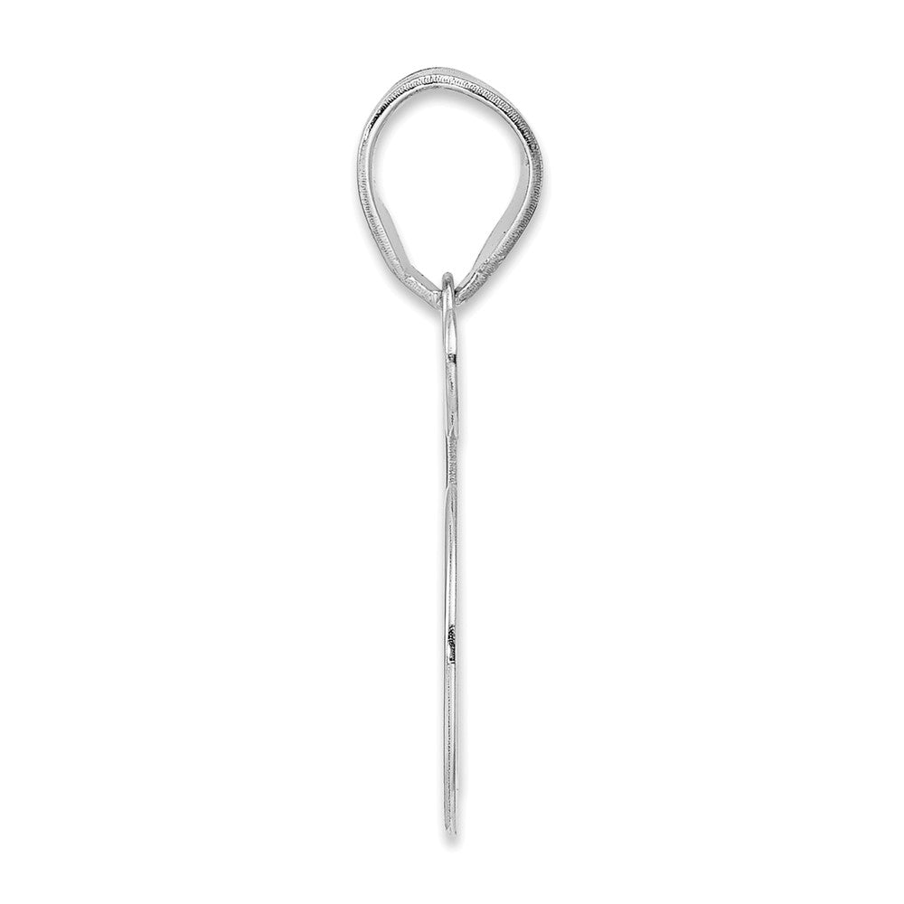 14kw Polished Number 65 Pendant