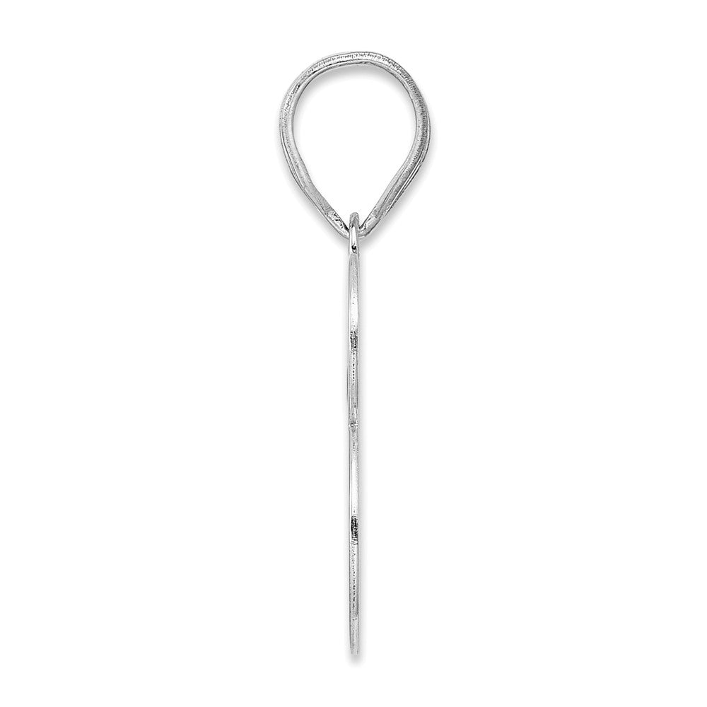 14kw Polished Number 73 Pendant